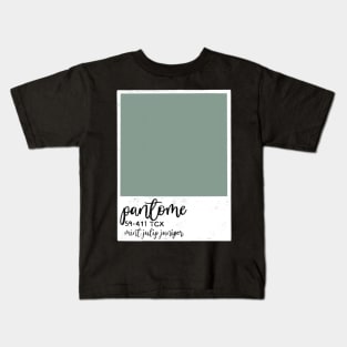 PANTOME Mint Julip Juniper Kids T-Shirt